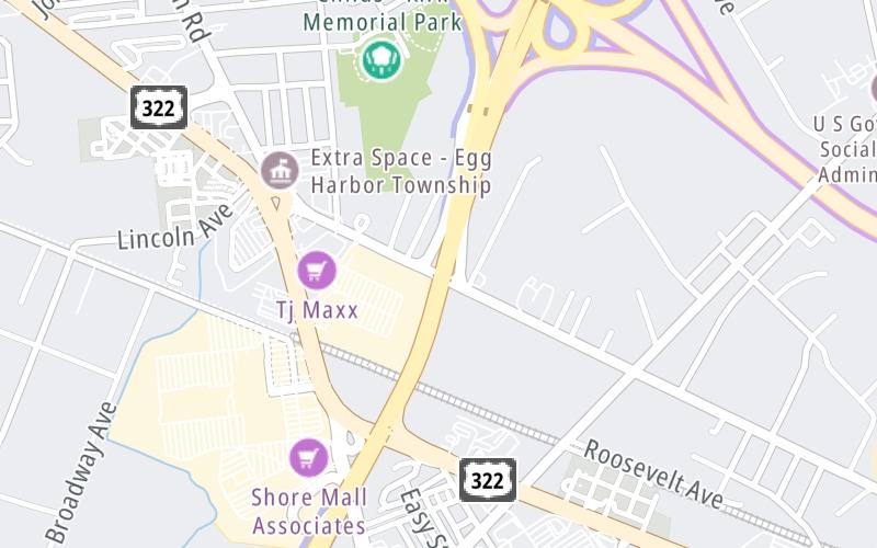 Washington Ave / US 40 / US 322