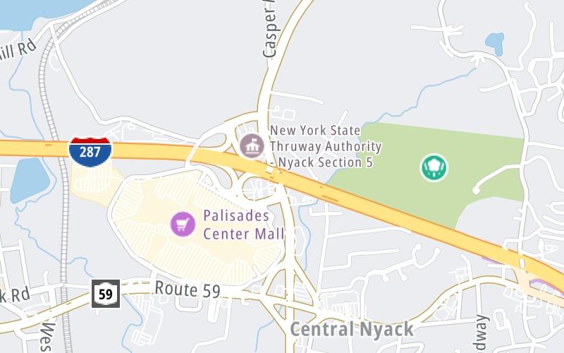 W Nyack / NY Route 303 / Palisades Center Drive