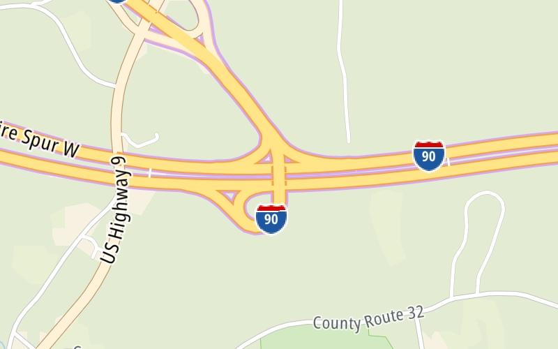 I-90 / US Route 9 / Albany / Hudson / Rensselaer
