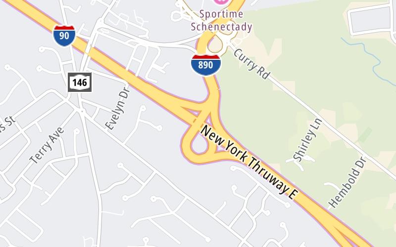 I-890 / NY Routes 7 & 146 / Schenectady