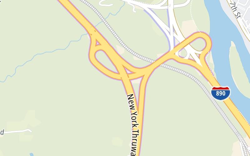 I-890 / NY Routes 5 & 5S / Schenectady