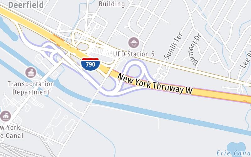 I-790 / NY Route 8 & 12 / Utica