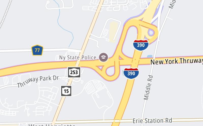 I-390 / Airport/ROC / Rochester / Corning