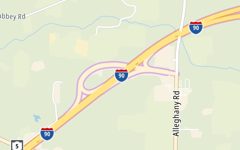 NY Route 77 / Medina / Pembroke