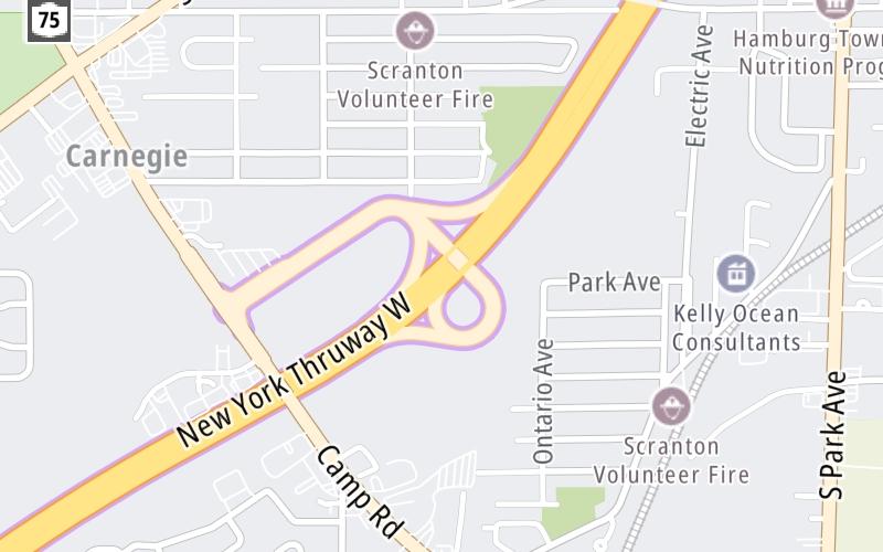 NY Route 75 / Hamburg / East Aurora