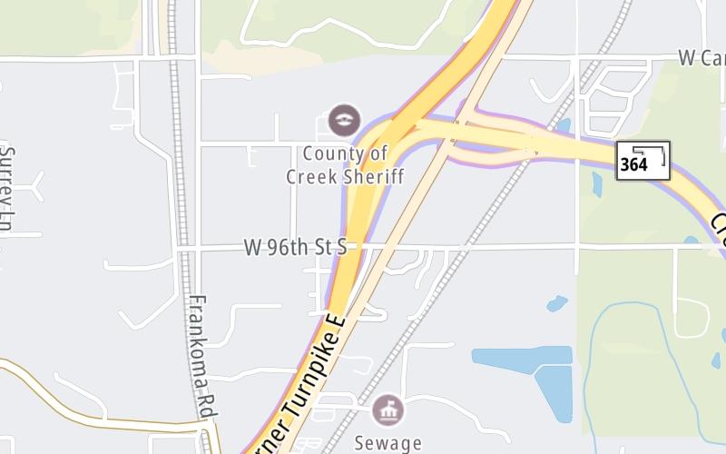 Creek Turnpike/I–44