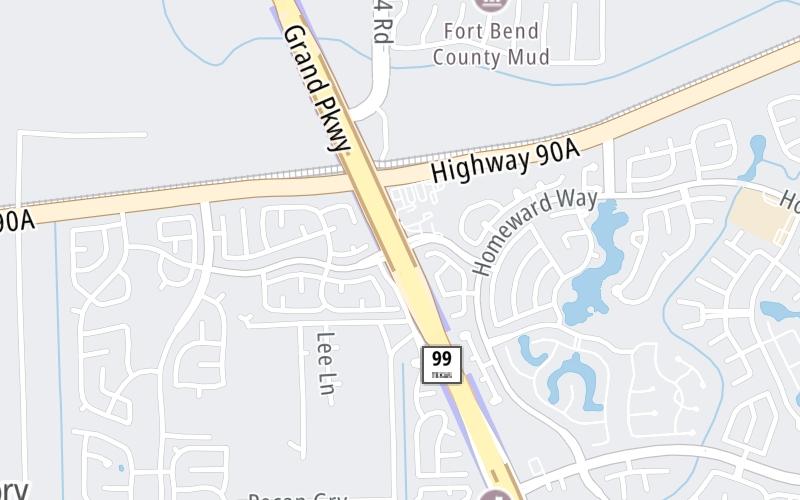 Sandhill Drive / to US 90A