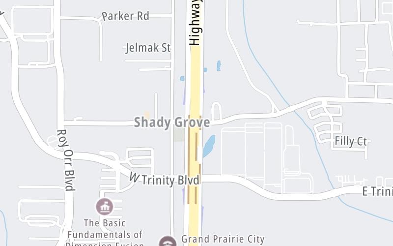 Shady Grove Road / Trinity Boulevard