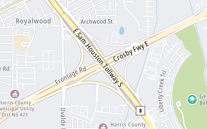 US 90/Crosby Freeway
