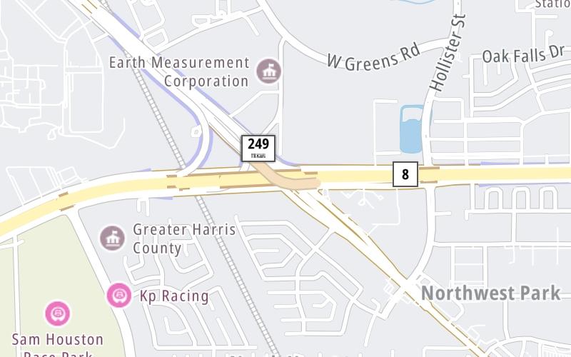 SH 249/Tomball Tollway / Hollister Road