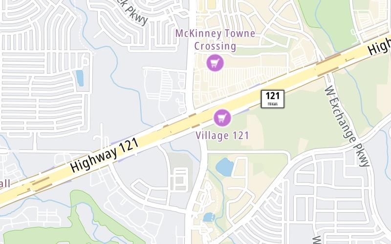 Custer Road / Exchange Pkwy / SB On/NB Off