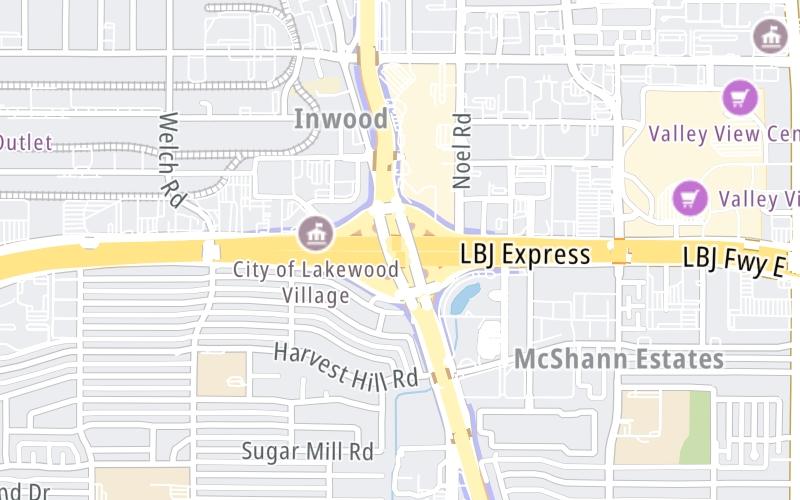 I–635/Lyndon B Johnson Fwy