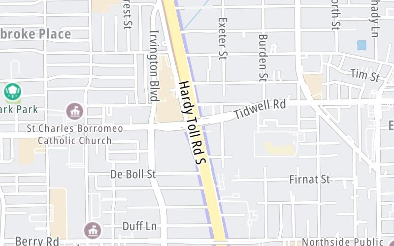 Tidwell Road / NB Off to Parker Rd