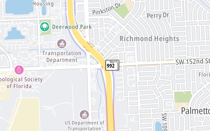 Coral Reef Dr/SW 152nd St/117th Ave