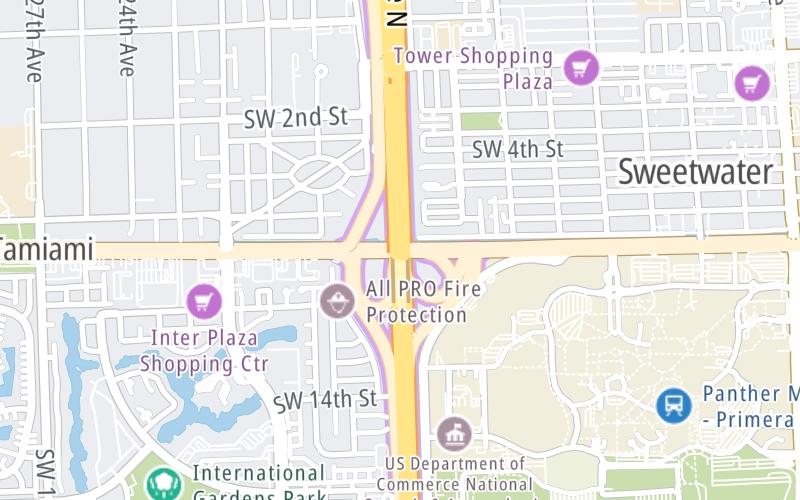 Tamiami Trail/SW 8th St / Florida Intl Univ