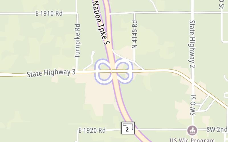 Antlers Toll Plaza