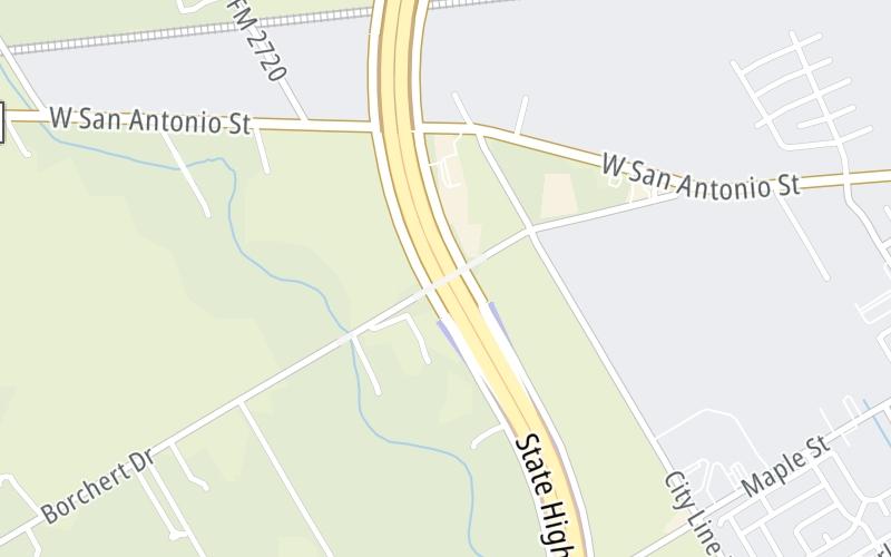 SH 142/San Antonio St via CR 108