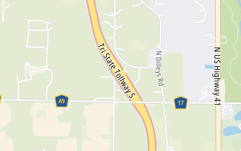 Waukegan Mainline Toll Plaza