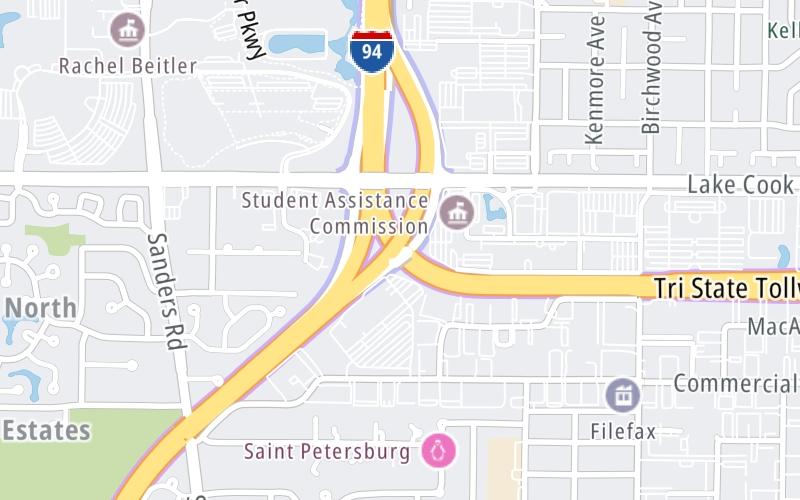 Edens Spur/I–94