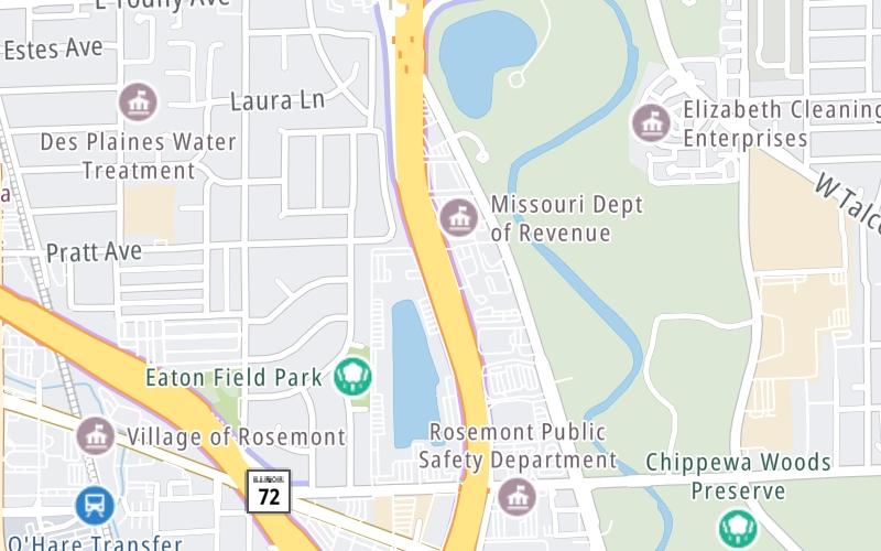 Touhy Mainline Toll Plaza