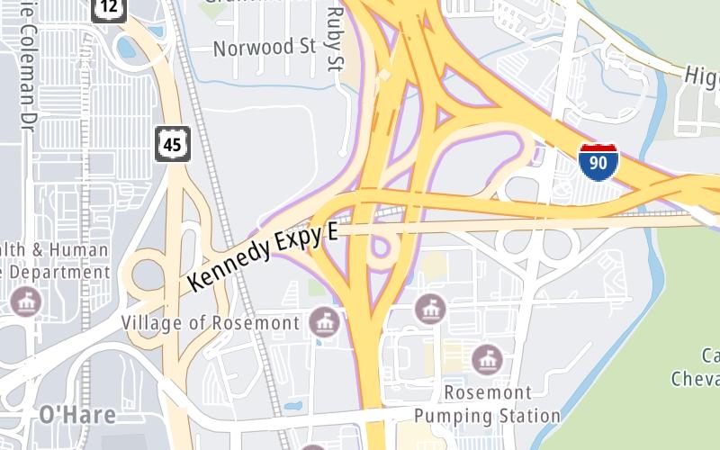 I-190/O'Hare Airport & Loop