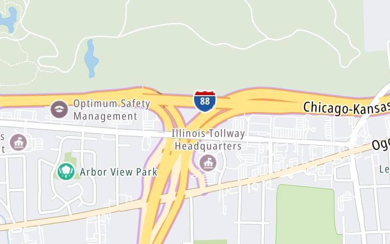 Ogden Avenue Southbound / US 34