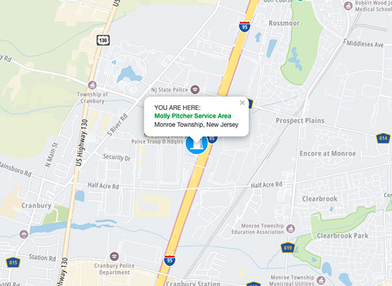 Photo of Molly Pitcher Service Area