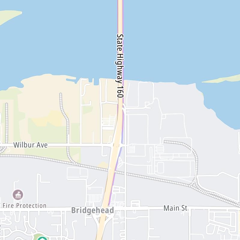 Antioch Bridge static map
