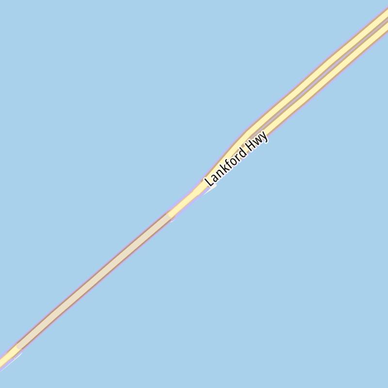 Static map a segment of the Chesapeake Bay Bridge Tunnel