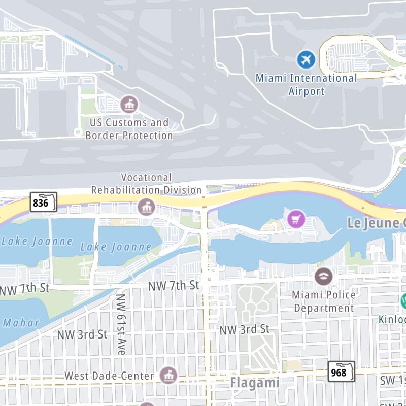 Dolphin Expressway static map