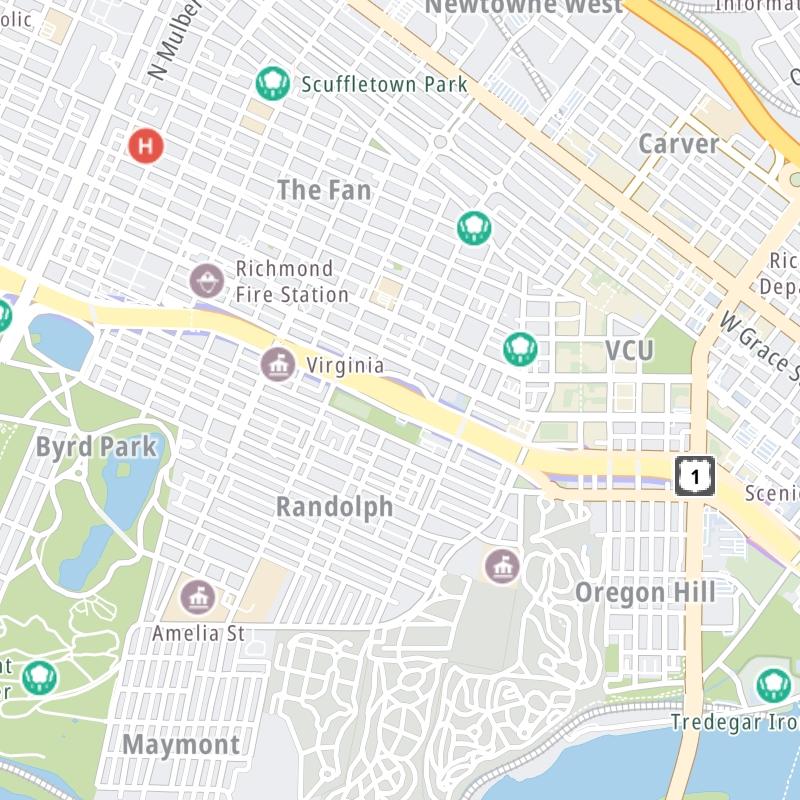 Downtown Expressway static map