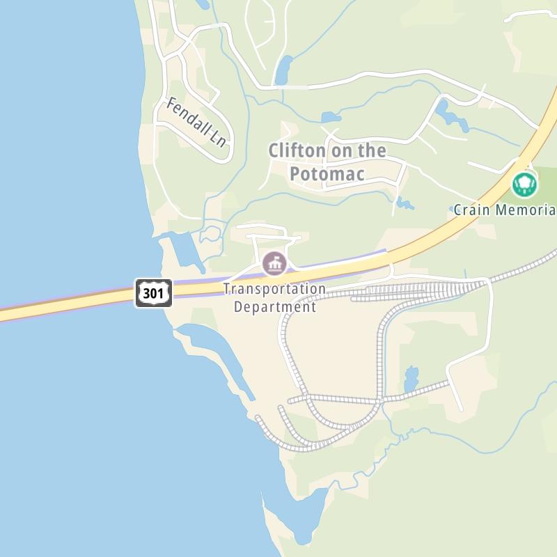 Harry W Nice Bridge static map