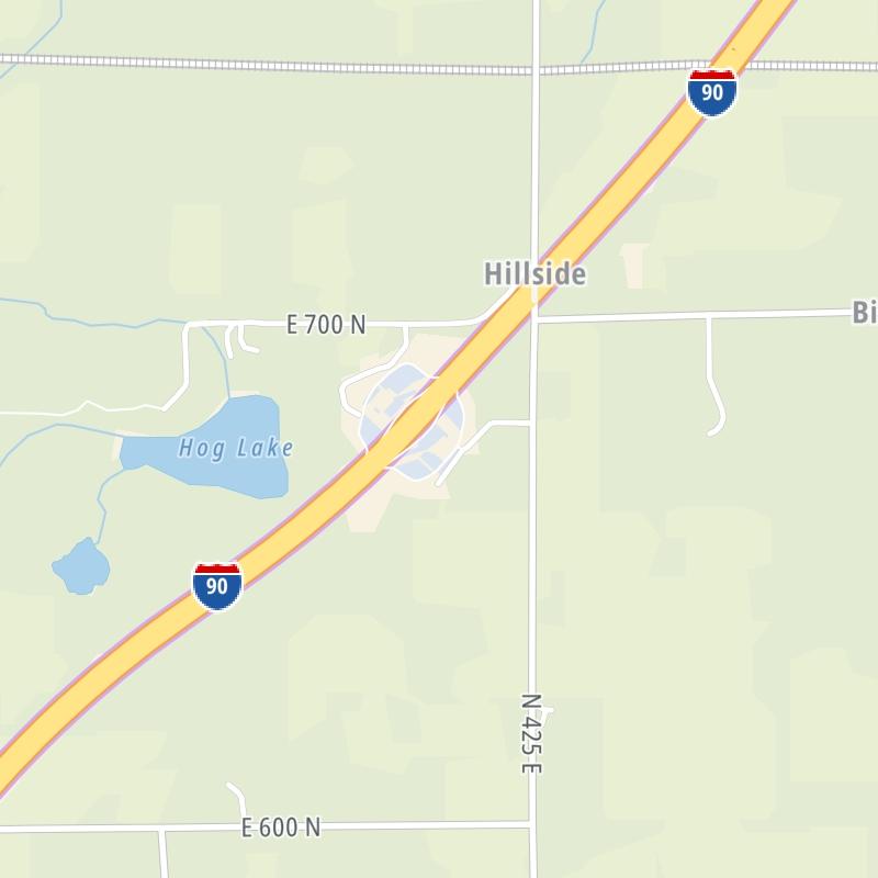 Indiana Toll Road static map