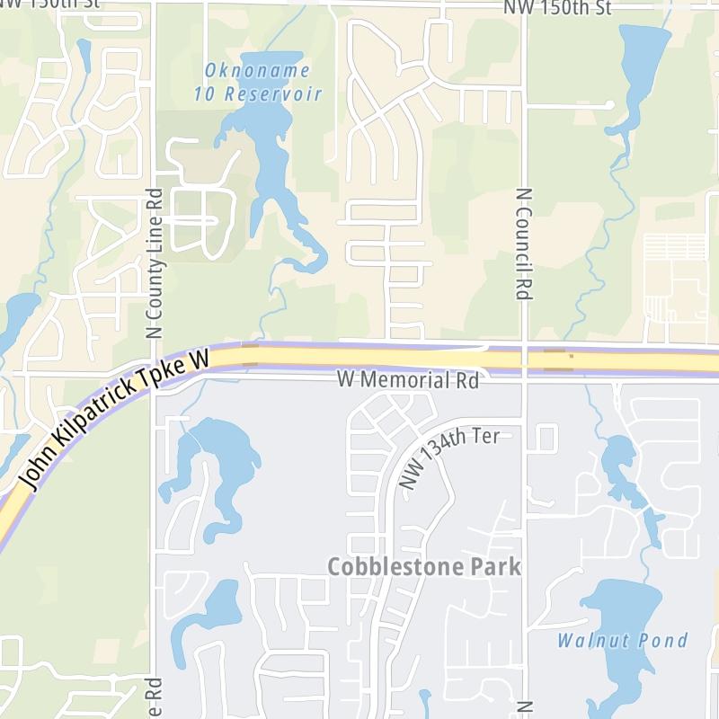 John Kilpatrick Turnpike static map
