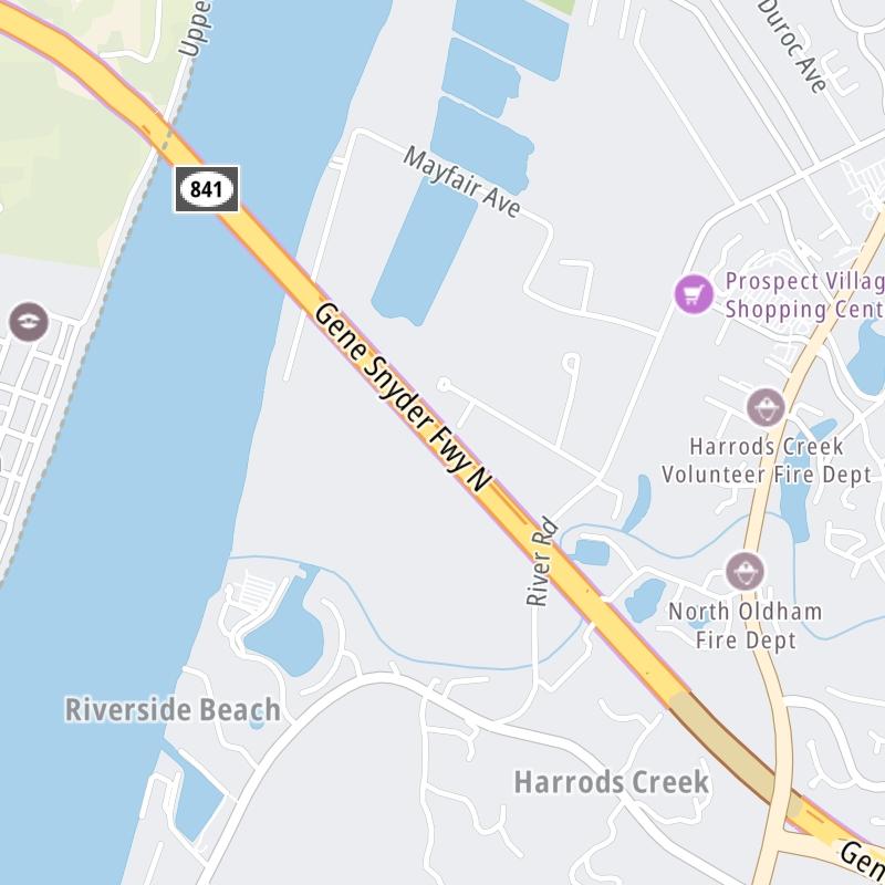 Lewis And Clark Bridge static map