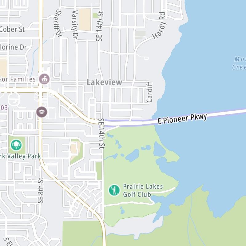 Mountain Creek Lake Toll Bridge static map