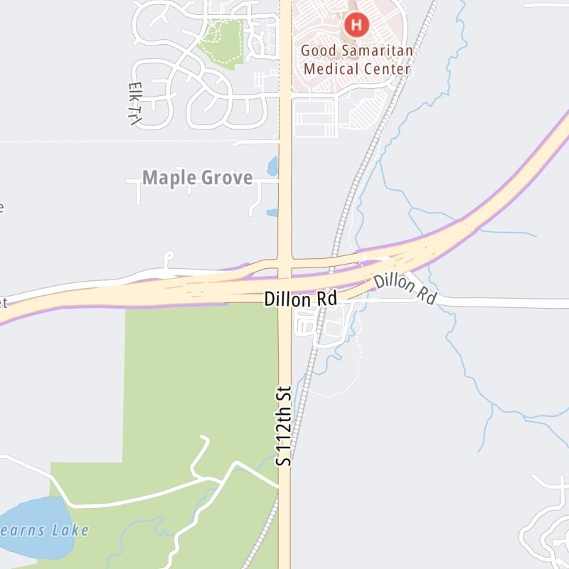 Northwest Parkway static map