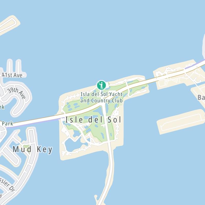 Pinellas Bayway static map