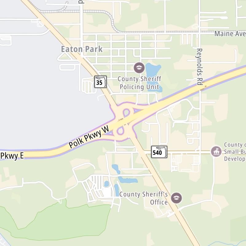 Polk Parkway static map
