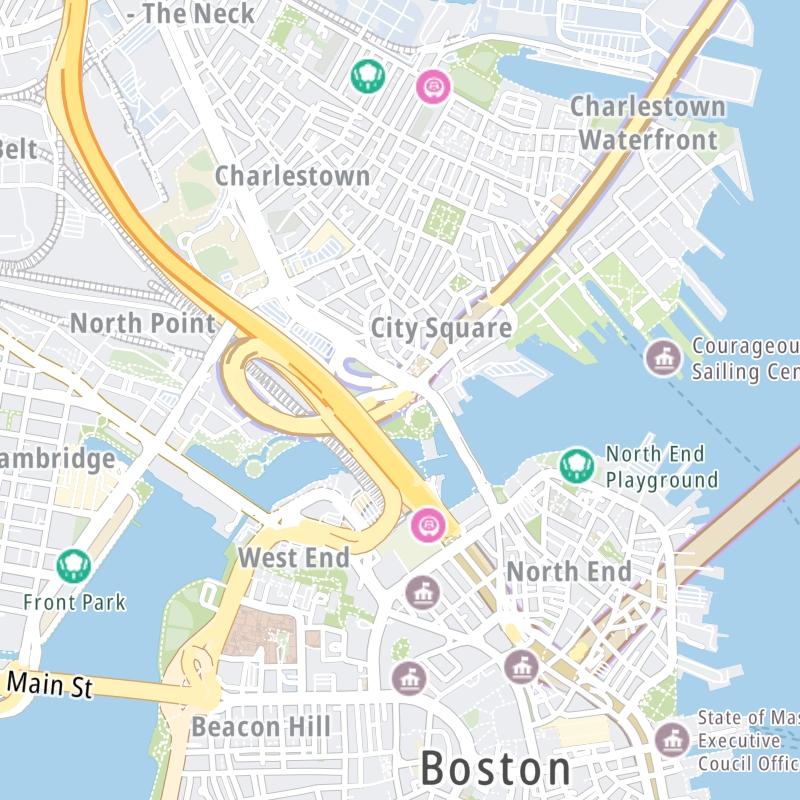 Tobin Memorial Bridge static map