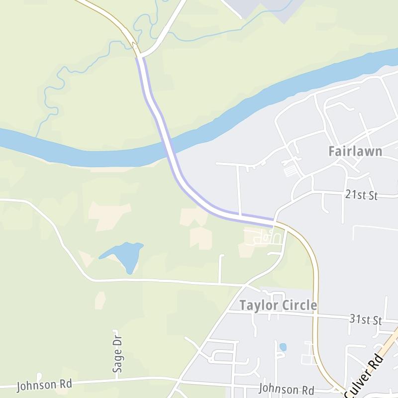 Tuscaloosa By Pass static map