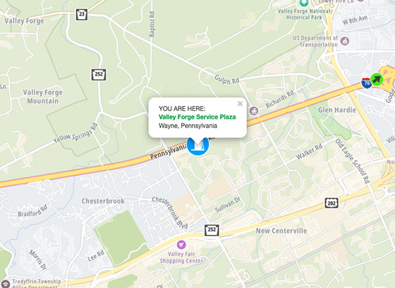 Photo of Valley Forge Service Plaza