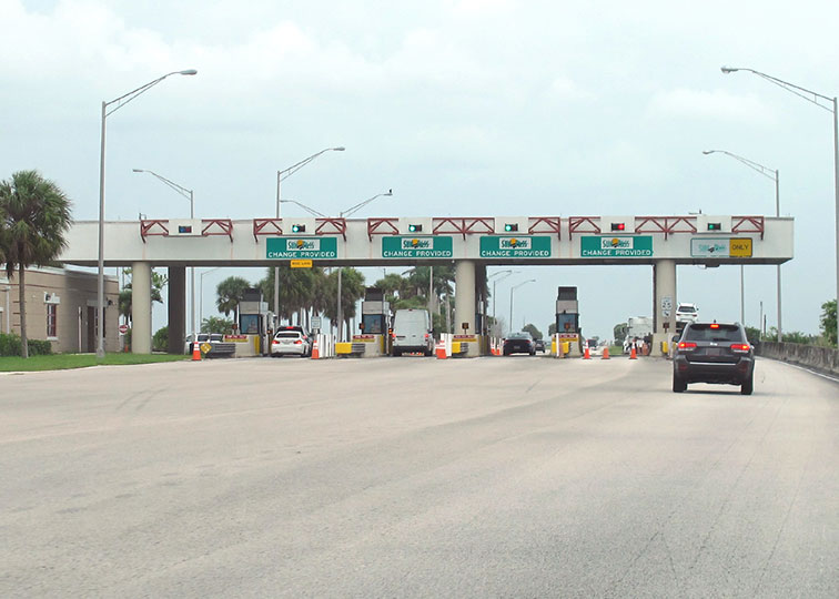 Westbound Toll Plaza