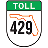 Western Beltway/Wekiva Pkwy road marker